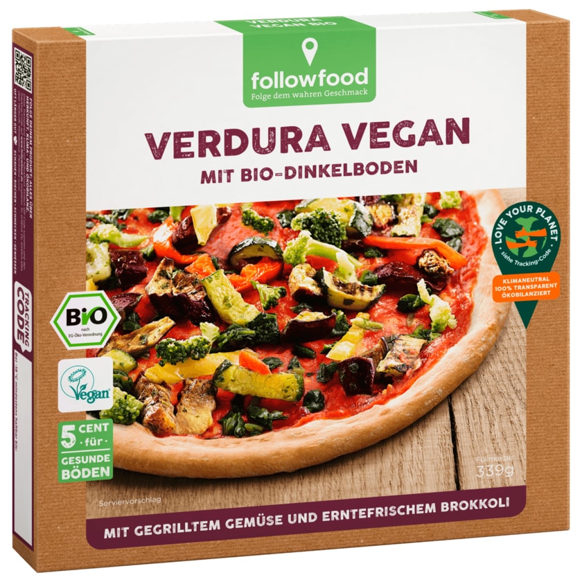 followfood Bio Verdura vegan 339g